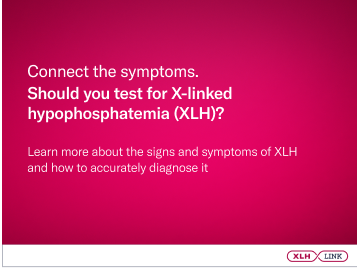 Cover of the XLH Diagnostic Testing Considerations brochure